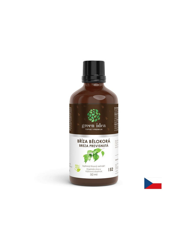 Уринарен тракт и бъбреци - Бяла бреза, 50 ml тинктура  Green Idea - Nutra Best Bulgaria