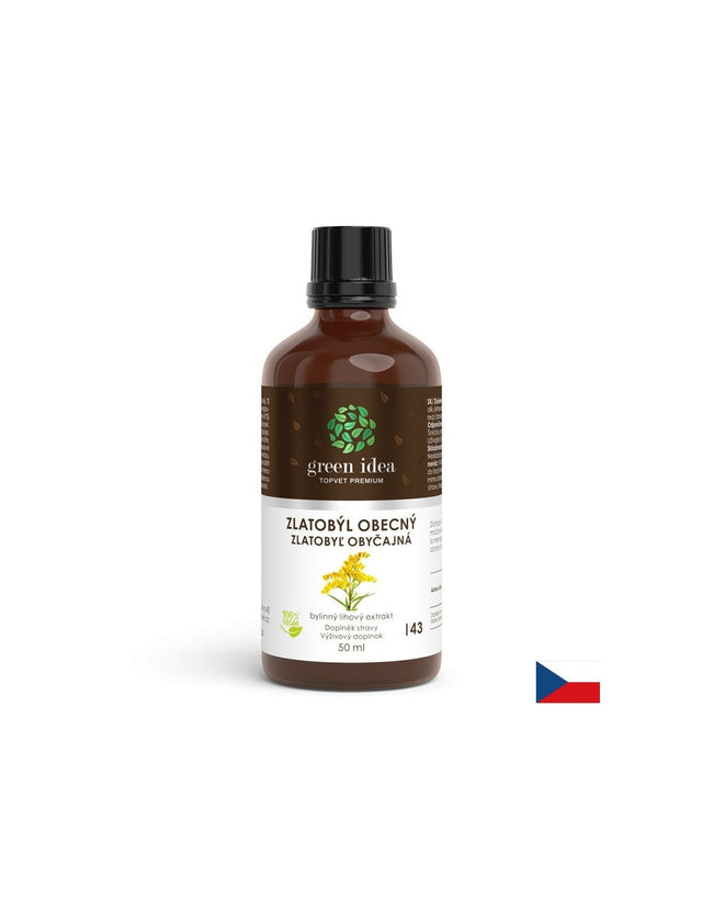 Уринарно здраве - Златна пръчица, 50 ml тинктура  Green Idea - Nutra Best Bulgaria