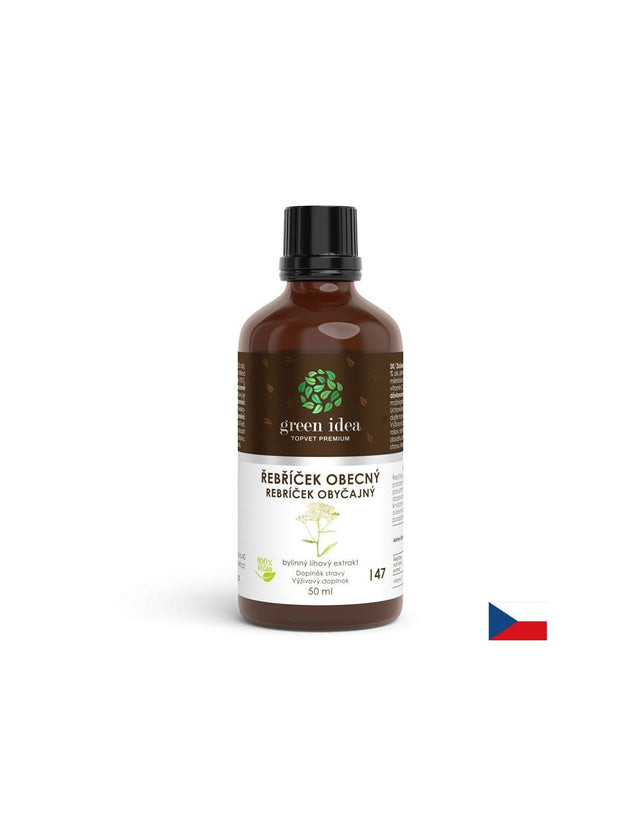 Женско и уринарно здраве - Бял равнец, 50 ml тинктура  Green Idea - Nutra Best Bulgaria