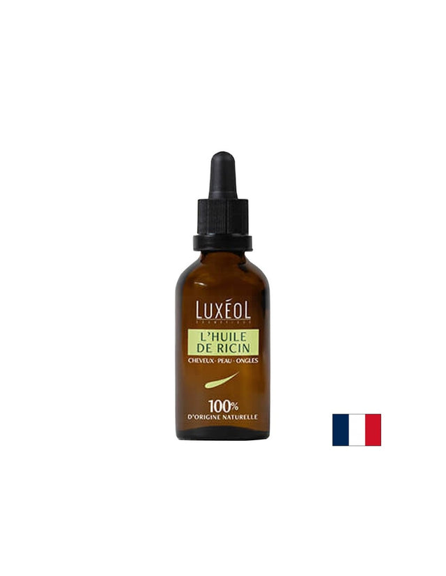 Рициново масло за коса, кожа и нокти, 50 ml  Luxéol - Nutra Best Bulgaria