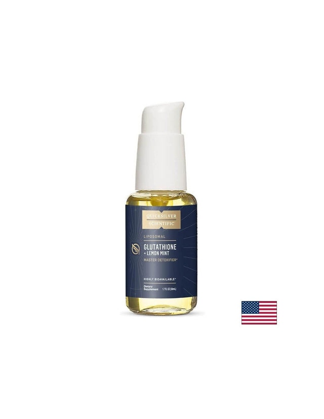Високоусвоим глутатион (Липозомен) - Мощен антиоксидант за клетъчно здраве, 50 ml  Quicksilver - Nutra Best Bulgaria