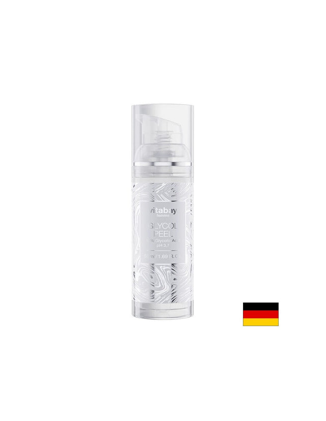 Ексфолиращ гел за лице с гликолова киселина, 50 ml  Vitabay - Nutra Best Bulgaria