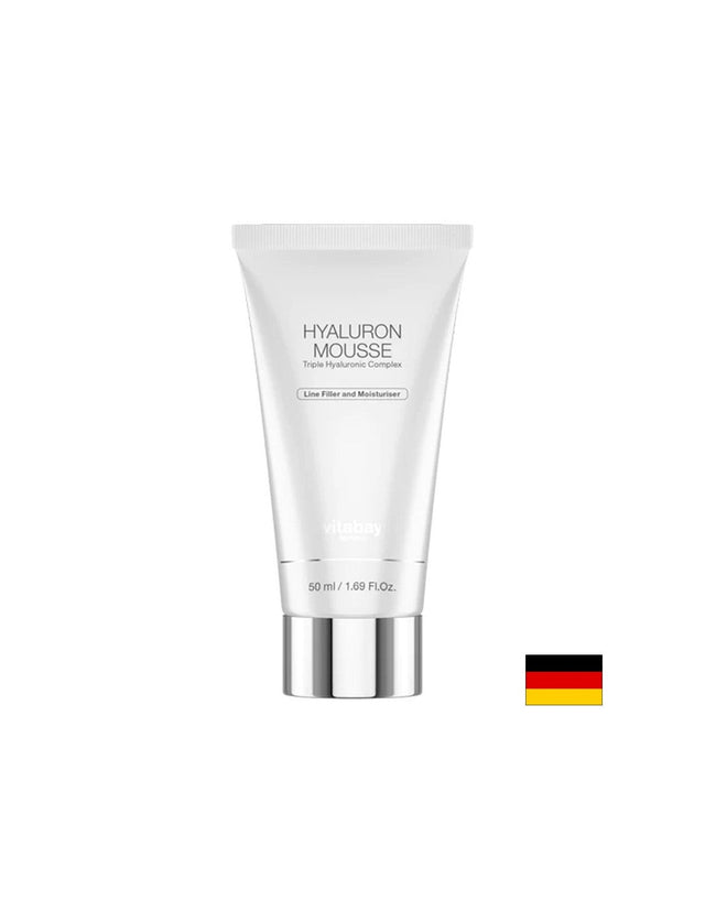 Дневен крем - мус за лице с  хиалуронова киселина, 50 ml  Vitabay - Nutra Best Bulgaria