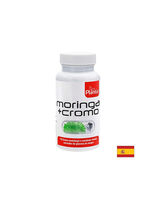 Отслабване и контрол на апетита - Моринга 500 мг & хром 40 µg - Moringa + Cromo, 60 капсули  Artesania Agricola - Nutra Best Bulgaria