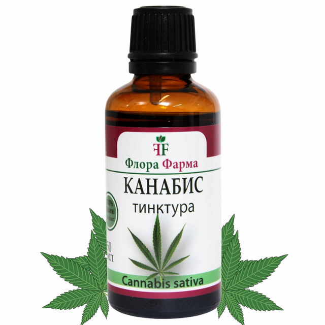 ТИНКТУРА КАНАБИС 500 мг  50 мл FLORA PHARMA  Флора Фарма - Nutra Best Bulgaria