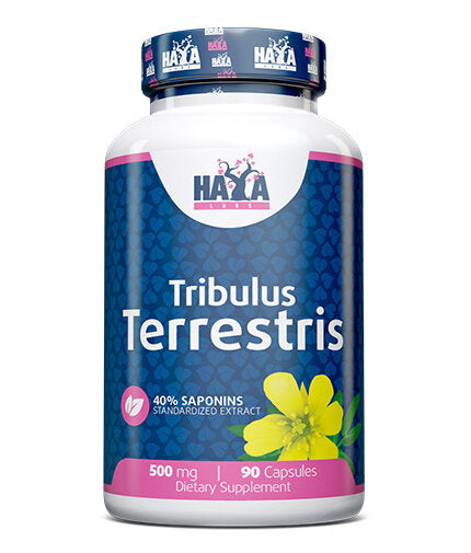 Трибулус Терестрис Натурална Хранителна Добавка – 500 мг, 90 капсули  Haya Labs - Nutra Best Bulgaria