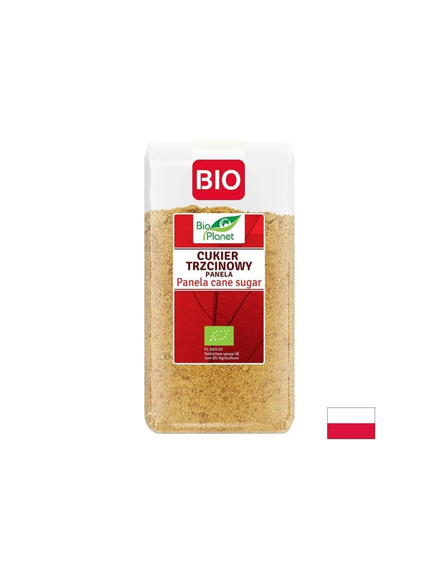 Тръстикова захар Панела, БИО, 500 g  Bio Planet - Nutra Best Bulgaria