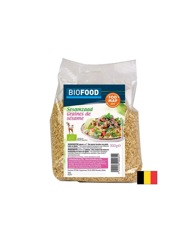 Сусамово семе (небелено), БИО, 500 g  Damhert - Nutra Best Bulgaria