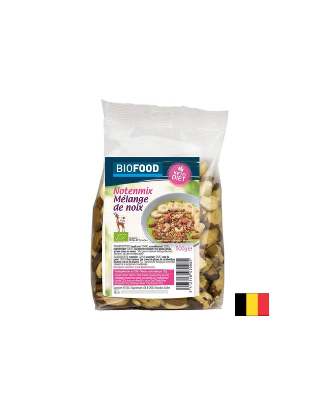 Сурови ядки микс, БИО, 500 g  Damhert - Nutra Best Bulgaria