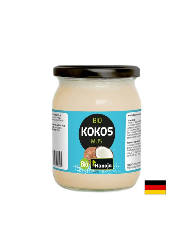 Кокосов мус Растителна алтернатива на сметаната 500 g  Hanoju - Nutra Best Bulgaria