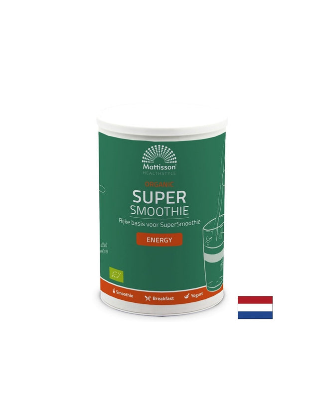 Био Енерджи Супер смути микс, 500 g прах Mattisson Healthstyle  Mattisson Healthstyle - Nutra Best Bulgaria