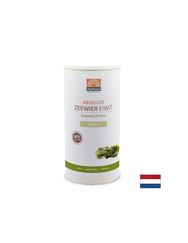 Протеин от водорасли - с вкус на ванилия, 500 g прах Mattisson Healthstyle  Mattisson Healthstyle - Nutra Best Bulgaria