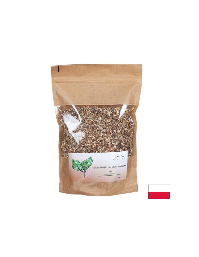 Здрава кожа - Мексиканска Сарсапарила (нарязан корен), 500 g  Nanga - Nutra Best Bulgaria