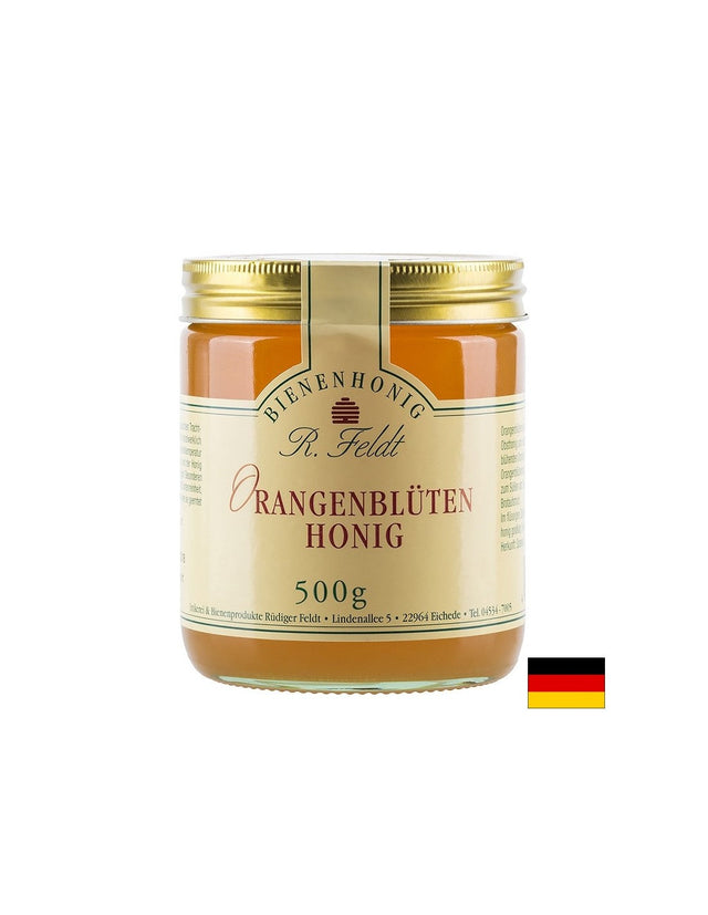 Пчелен мед от портокалов цвят, 500 g R.Feldt  Rüdiger Feldt - Nutra Best Bulgaria