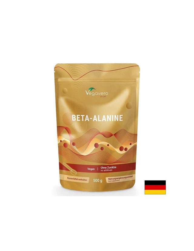 Бета-аланин - Издръжливост и спортна ефективност, 500 g прах  Vegavero - Nutra Best Bulgaria