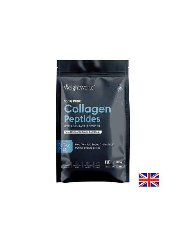 Хидролизиран говежди колаген Коса, кожа, стави и нокти 500 g прах  WeightWorld - Nutra Best Bulgaria