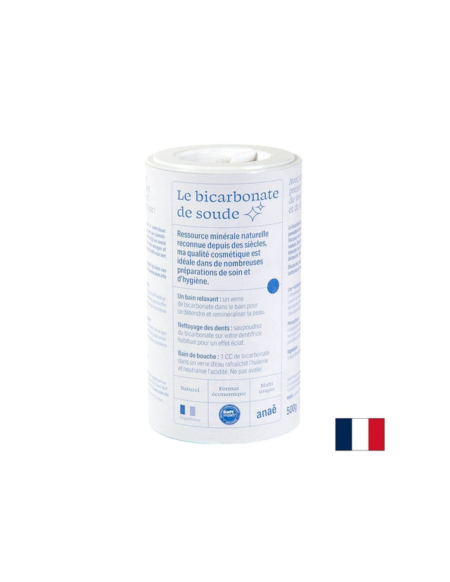 Сода бикарбонат – козметичен клас - Грижа за кожата, хигиена и дезодориране, 500 g  Écodis - Nutra Best Bulgaria