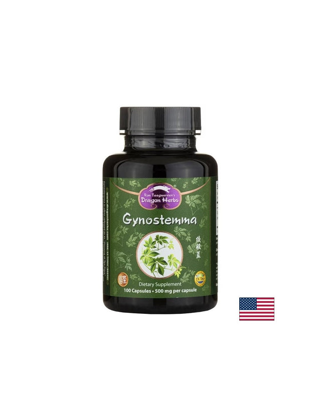 Гиностема (кръвна захар и метаболизъм), 500 mg х 100 капсули  Dragon Herbs - Nutra Best Bulgaria