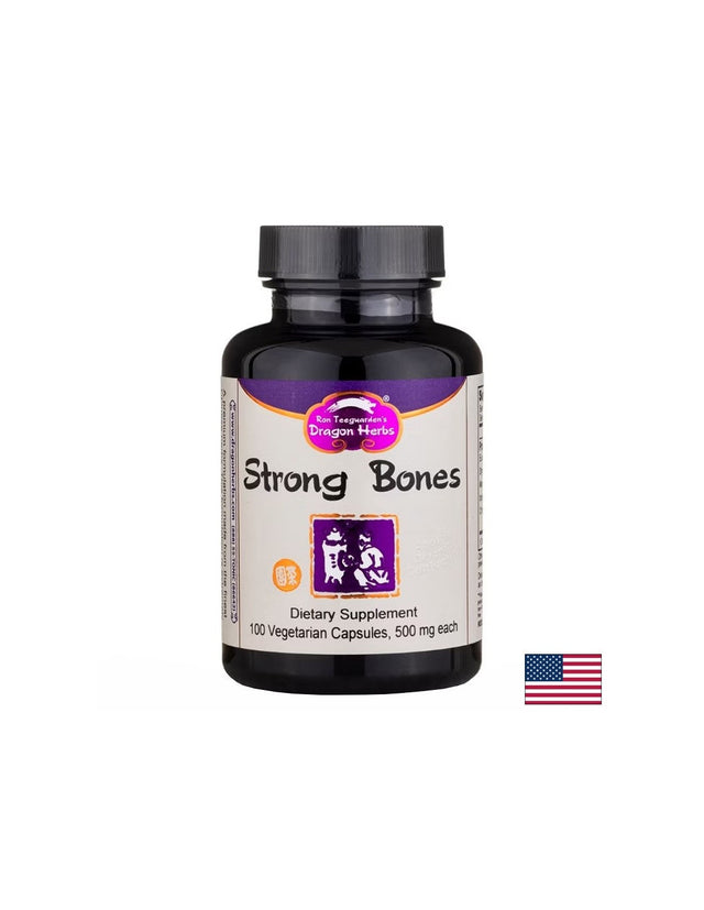 Формула за здрави кости, 500 mg, 100 капсули  Dragon Herbs - Nutra Best Bulgaria