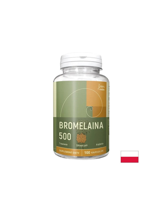 Добро храносмилане - Бромелаин, 500 mg х 100 капсули  Nanga - Nutra Best Bulgaria