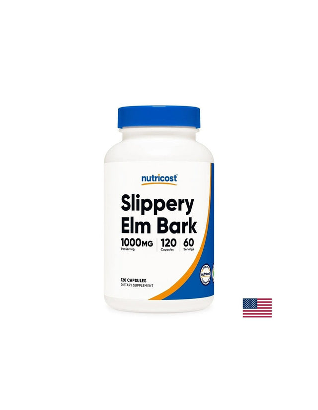 Стомашно-чревен тракт, Червен бряст (кора), 500 mg х 120 капсули  Nutricost - Nutra Best Bulgaria