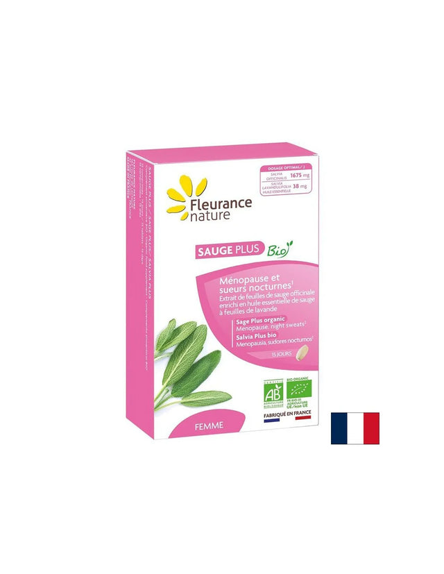 При менопауза и прекомерно изпотяване - Салвия+, 500 mg  х 15 таблетки - Nutra Best
