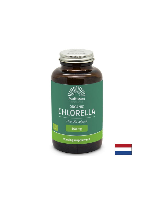 Имунна и антиоксидантна защита Хлорела 500 mg х 240 таблетки  Mattisson Healthstyle - Nutra Best Bulgaria