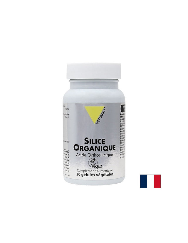 Коса, кожа и нокти - Ортосилициева киселина, 500 mg х 30 капсули  Vit'all Plus - Nutra Best Bulgaria