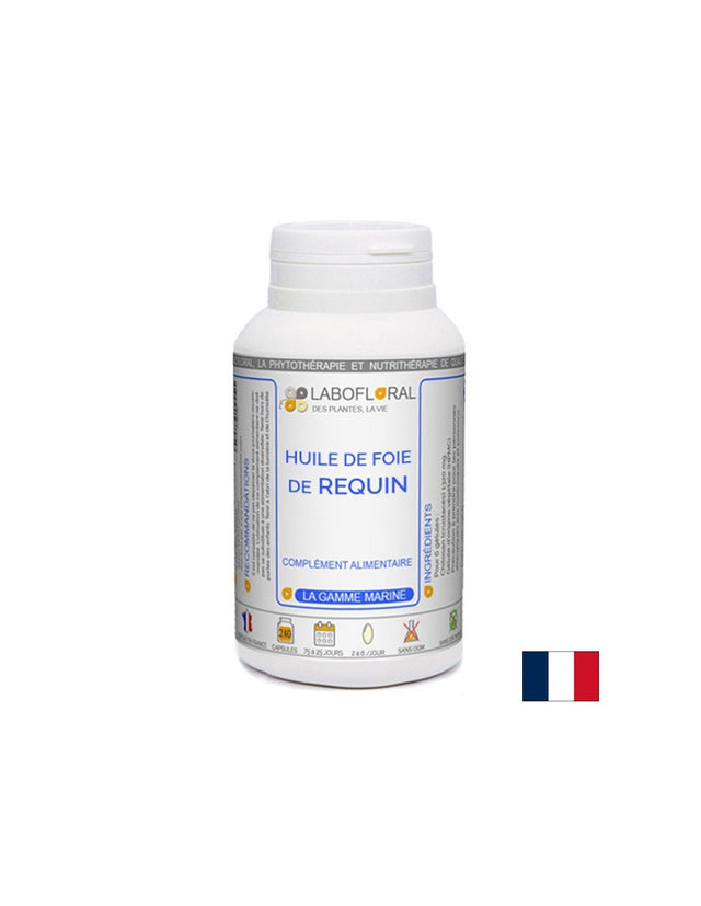 Имунитет и сърдечно здраве - Масло от черен дроб на акула, 500 mg х 50 капсули  PhytoMoinsCher - Nutra Best Bulgaria