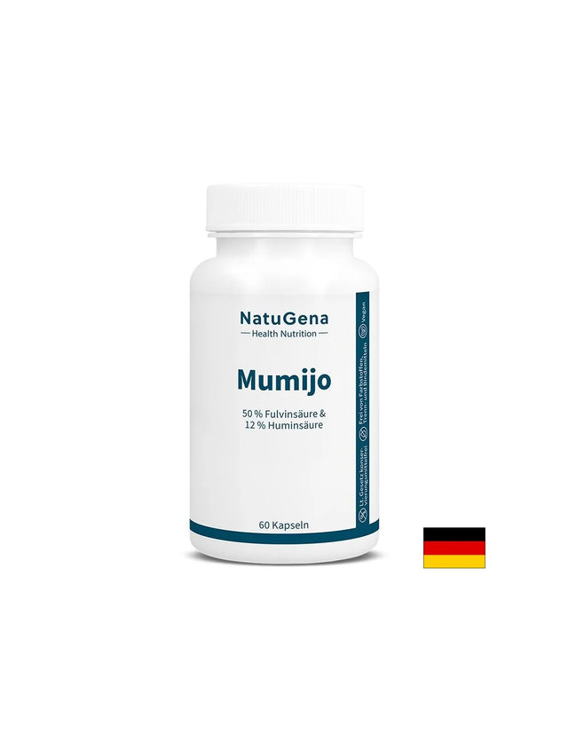 Мумио (Шилажит) – Енергия и метаболизъм, 500 mg, 60 капсули  NatuGena - Nutra Best Bulgaria