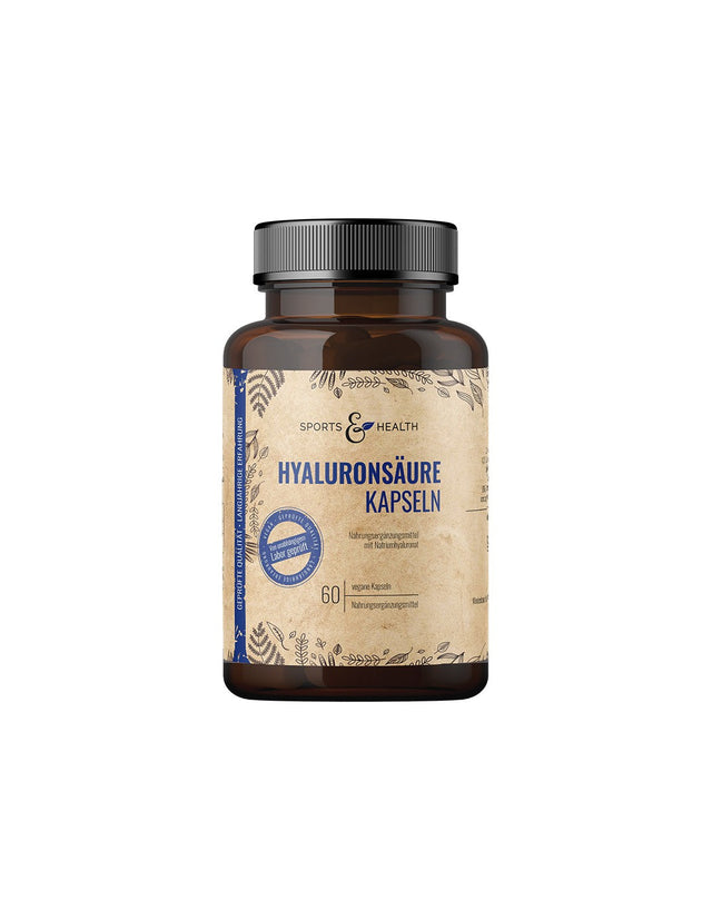 Коса и кожа - Хиалуронова киселина 500 mg, 60 капсули Sports & Health Solutions  Sports & Health Solutions - Nutra Best Bulgaria