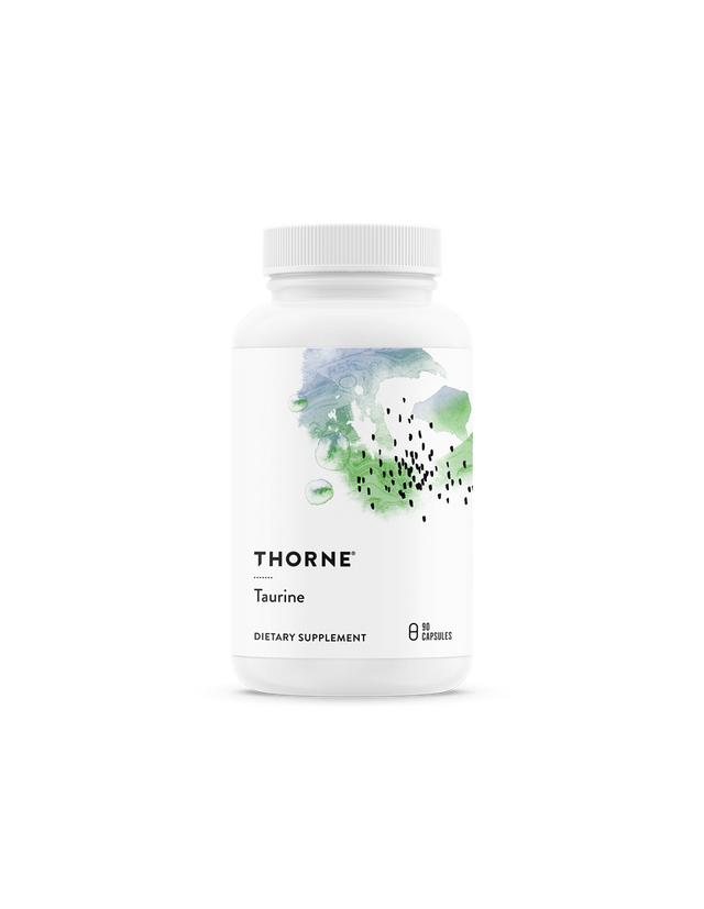 Таурин – сърдечносъдово, чернодробно и мускулно здраве, 500 mg, 90 капсули  Thorne - Nutra Best Bulgaria