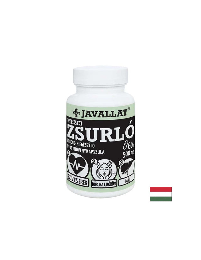Коса, кожа и нокти - Полски хвощ, 500 mg x 60 капсули  Javallat - Nutra Best Bulgaria