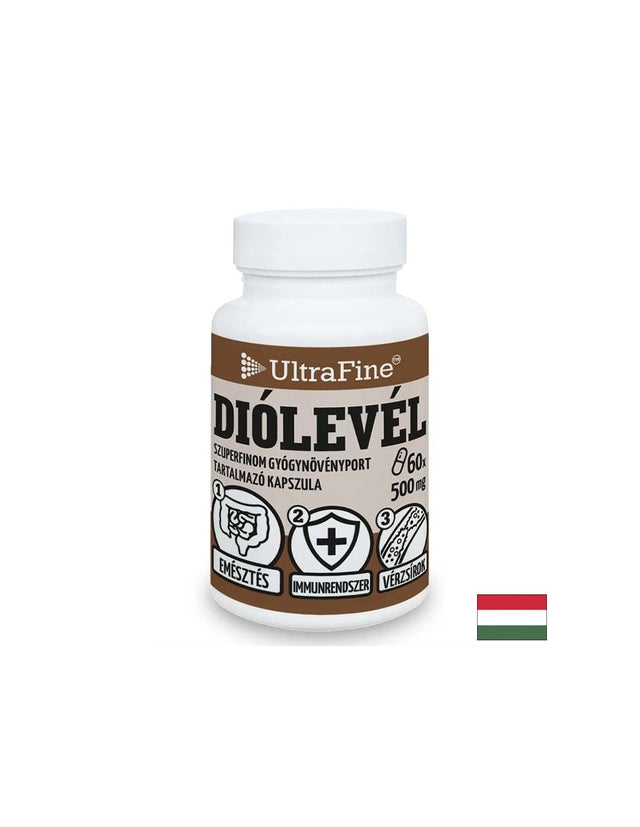 Добро храносмилане и имунитет - Орех (лист), 500 mg x 60 капсули  Javallat - Nutra Best Bulgaria