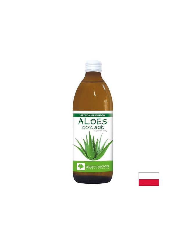 Алое вера (сок от лист) – Здрав стомах и силен имунитет, 500 ml, 10 дози  Alter Medica - Nutra Best Bulgaria