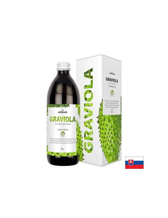 Пюре от гравиола (плод) – тонус и силен имунитет, 500 ml, 10 дози  Nef de Santé - Nutra Best Bulgaria