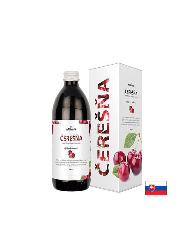 Сок от дива череша за здрави стави - При възпаление и подагра, 500 ml, 10 дози  Nef de Santé - Nutra Best Bulgaria
