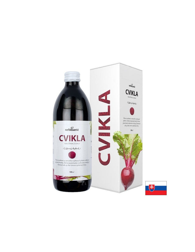 Сок от червено цвекло – анемия и умора, 500 ml, 10 дози  Nef de Santé - Nutra Best Bulgaria
