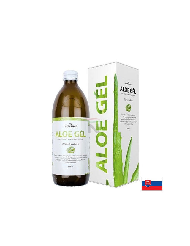 Гел от алое вера – храносмилане и имунитет, 500 ml, 10 дози  Nef de Santé - Nutra Best Bulgaria