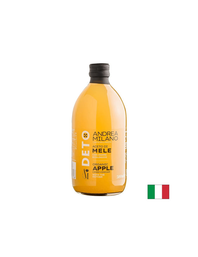 Нефилтриран ябълков оцет Био, 500 ml  Acetificio Andrea Milano - Nutra Best Bulgaria