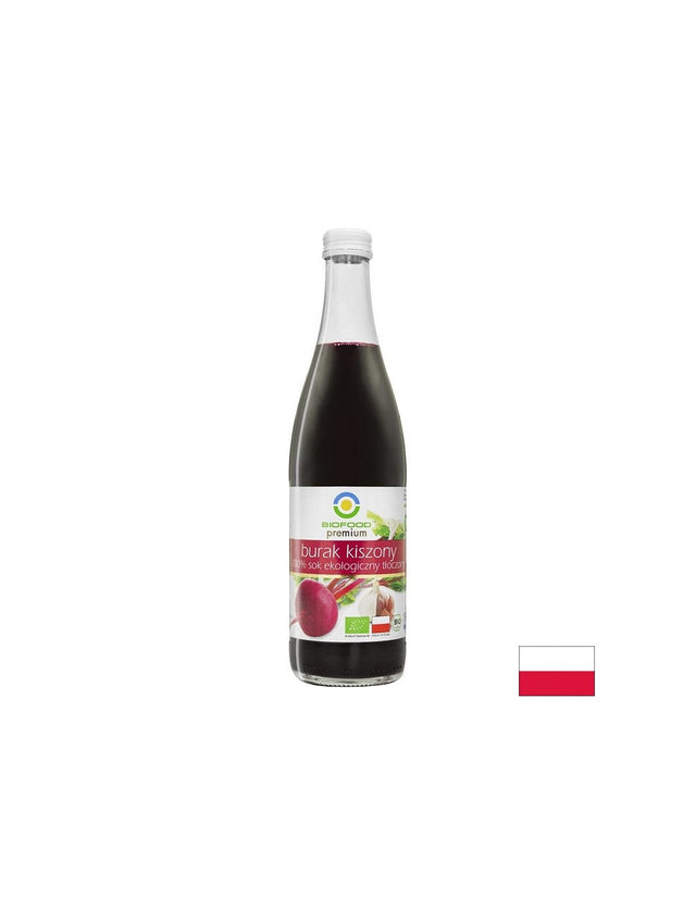 Сок от ферментирало цвекло БИО – Детокс и подкрепа за храносмилането, 500 ml  Biofood - Nutra Best Bulgaria