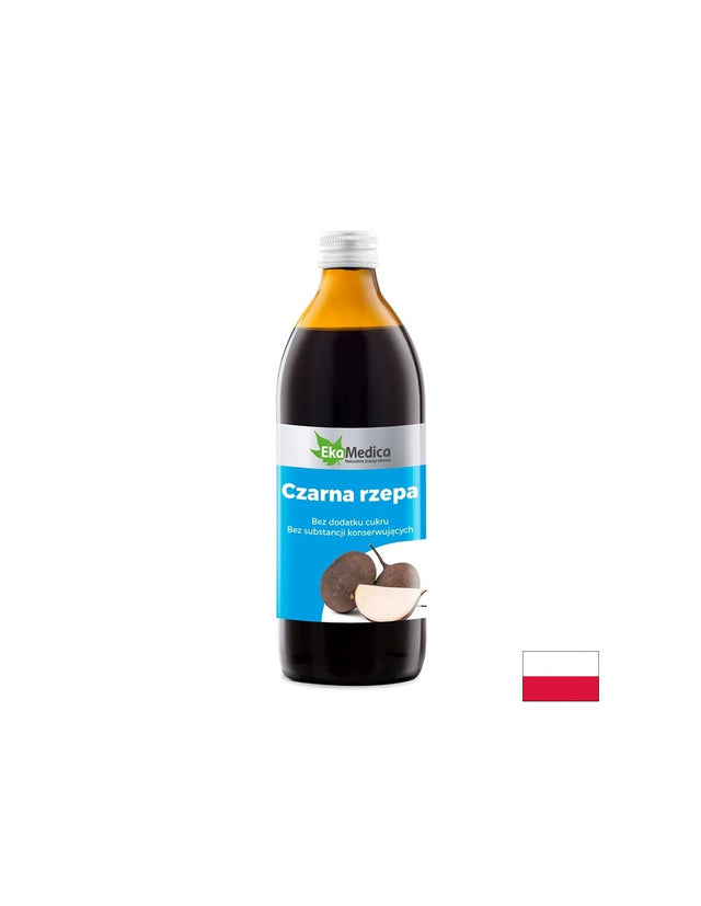 Храносмилане - Черна ряпа + Витамин С, сироп 500 ml EkaMedica  Ekamedica - Nutra Best Bulgaria