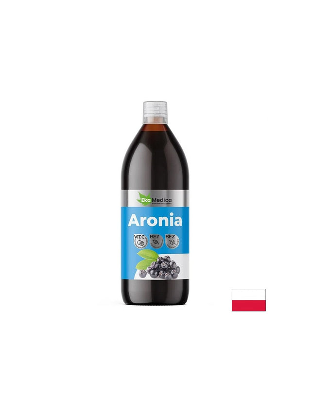 Арония + Каму Каму – За кръвоносни съдове и антиоксидантна защита, 500 ml  Ekamedica - Nutra Best Bulgaria