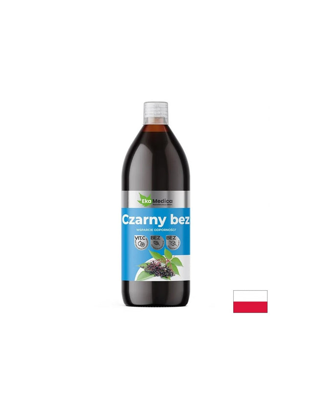 Черен бъз + Каму Каму – За силен имунитет, сок 500 ml  Ekamedica - Nutra Best Bulgaria