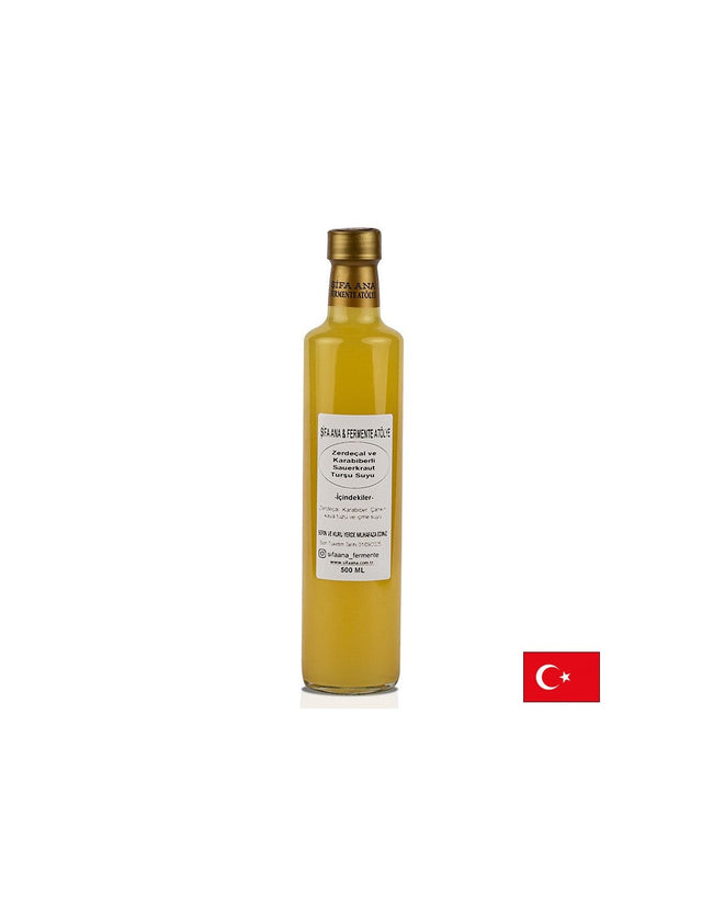 Пробиотичен сок от кисело зеле с куркума и черен пипер, 500 ml  Şifa Ana - Nutra Best Bulgaria