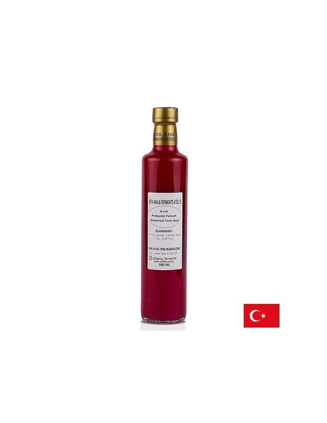 Пробиотичен сок от кисело зеле и червено цвекло, 500 ml  Şifa Ana - Nutra Best Bulgaria