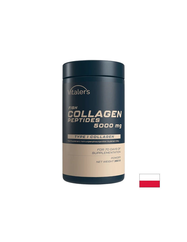 Рибни колагенови пептиди – Здрава кожа, коса и стави, 5000 mg, 350 g прах  Vitaler's - Nutra Best Bulgaria