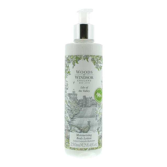 Woods Of Windsor, Lily Of The Valley, Хидратиращ, Лосион за тяло, 250 мл