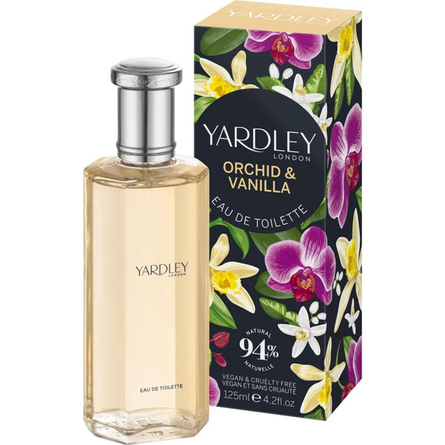 Yardley, Orchid & Vanilla, Тоалетна вода, За жените, 125 мл