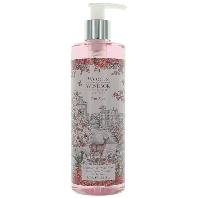 Woods Of Windsor, True Rose, Хидратиращ, Течен сапун, За ръце, 300 мл